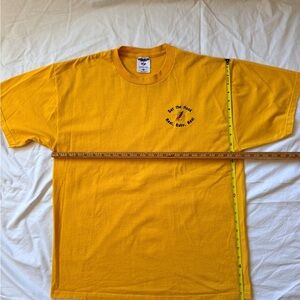 Jerzees Bright Yellow Graphic Tee